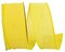 Every Day Linen Value Wired Edge Ribbon -- 1.5" x 10 yards -- Yellow Color